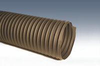 Industrial spiral SANTOPRENE hoses resistant to chemicals and high temperature